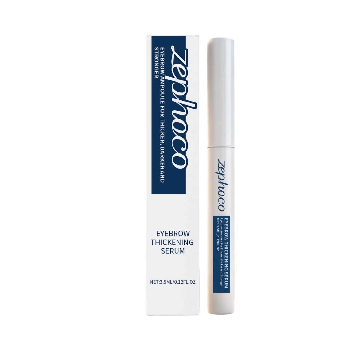 Zephoco Eyebrow Thickening Serum with packaging, Omgbeautyessential beauty product