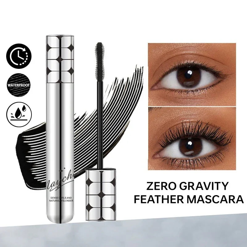 Omgbeautyessential Zero Gravity Feather Mascara waterproof before and after eyelash results